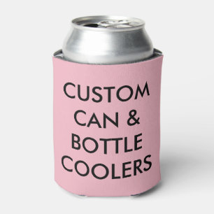 Custom Personalized Can Cooler Blank Template
