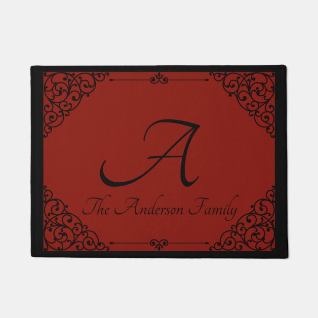 Custom Personalized Changeable Door Mat (Front)