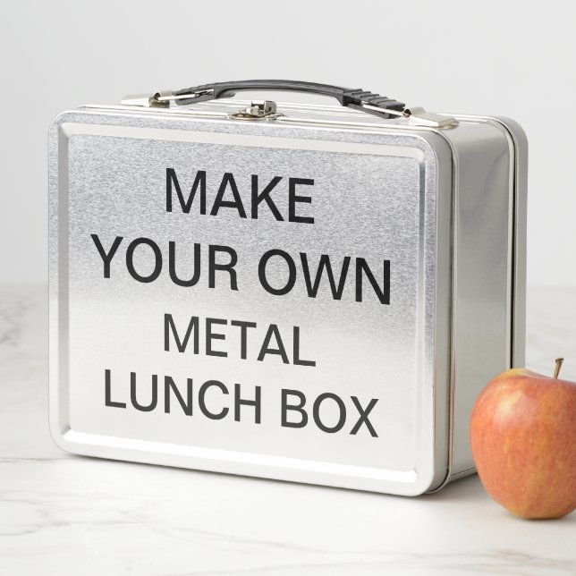Custom Personalized Classic Metal Lunch Box (In Situ)