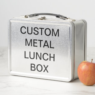 Custom Personalized Classic Metal Lunch Box