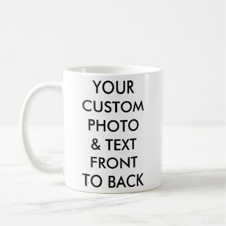 Custom Personalized Classic PHOTO MUG