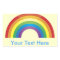 Custom Personalized Classic  Rainbow Stickers