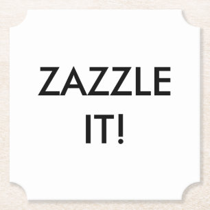 Custom Personalized Coaster Blank Template