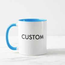Custom Personalized Combo Mug Blank Template