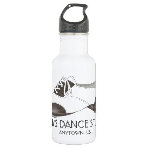 Custom Personalized Dance Studio Tap Shoe Tapdance 532 Ml Water Bottle