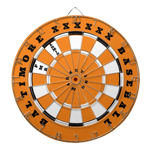 Custom Personalized Dartboard (Front)
