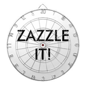 Custom Personalized Dartboard Blank Template