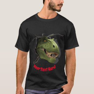 Custom Personalized Design Dinosaur T-Shirt