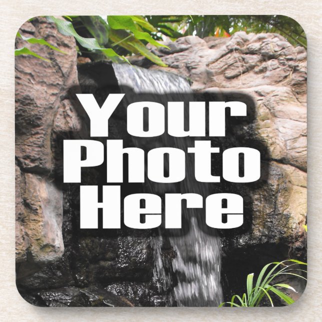 Custom Personalized Digital Photo Add Your Picture Coaster (Front)