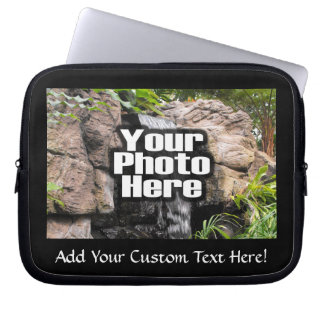 Custom Personalized Digital Photo Add Your Picture Laptop Sleeve