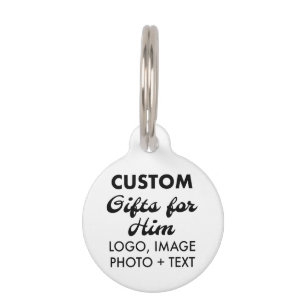 Custom personalized Dog, Cat, Pet Tag - 1.88” d.