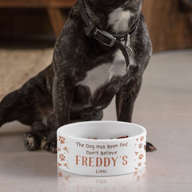 Custom Personalized Dog Pet Bowl Dish Gift (Creator Uploaded)
