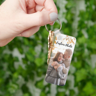 Custom Personalized Double Sided Photo keychain