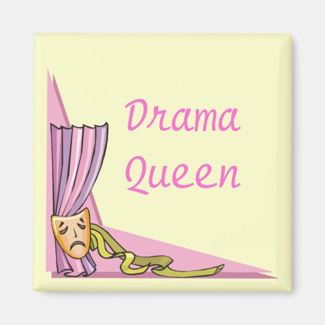 Custom Personalized Drama Theatre Magnets (Front)