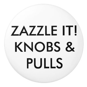Custom Personalized Drawer Cabinet Door Knob Blank