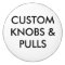 Custom Personalized Drawer Cabinet Door Knob Blank