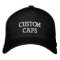 Custom Personalized Embroidered Baseball Cap Blank