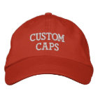 Custom Personalized Embroidered Baseball Cap Blank