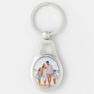 Custom Personalized Family Photo Keychain