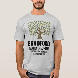 Custom Personalized Family Reunion T-Shirt
