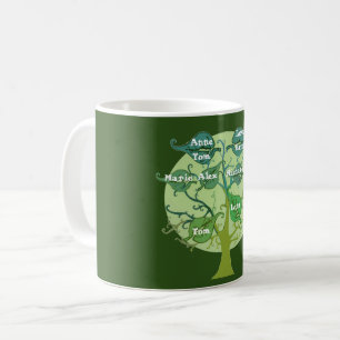 Custom Personalized Family Tree Mug