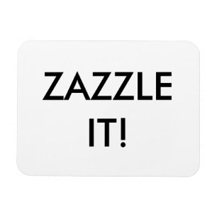 Custom Personalized Flexible Magnet Blank Template