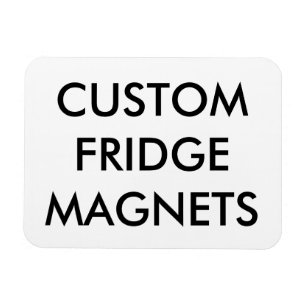 Custom Personalized Flexible Magnet Blank Template