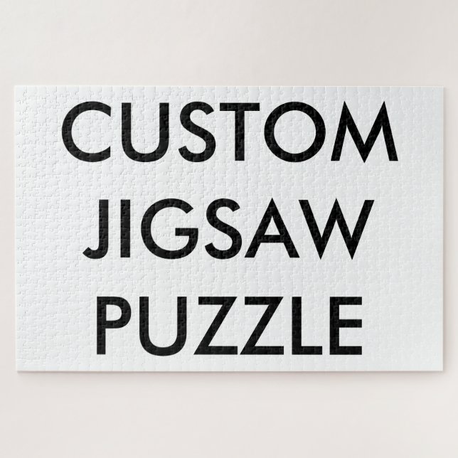Custom Personalized Giant 30"x20" Jigsaw Puzzle (Horizontal)
