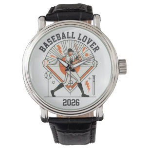 Custom Personalized Global Baseball 2026 Watch