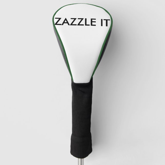 Custom Personalized Golf Club Cover Blank Template (Front)