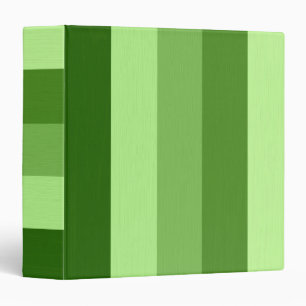 Custom Personalized Green Lime Stripes Binder