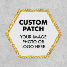 Custom Personalized HEXAGON PATCH