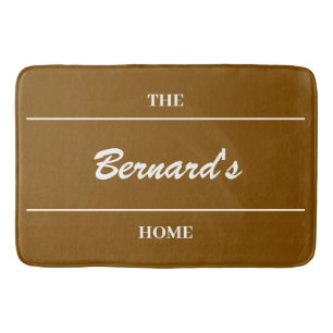 Custom Personalized Home Accessories Bath Mat