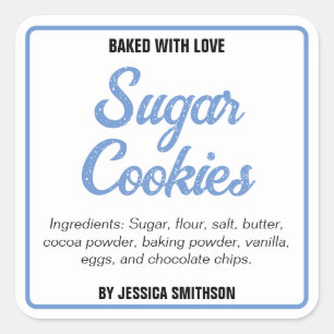 Custom Personalized Homemade label HM001_20sqv2