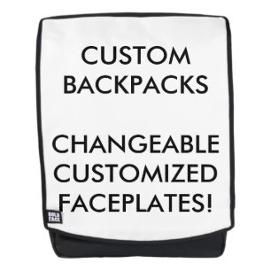 Custom Personalized Interchangeable Backpack Blank