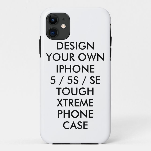 Custom Personalized iPhone 5/5S Tough Xtreme Case (Back)