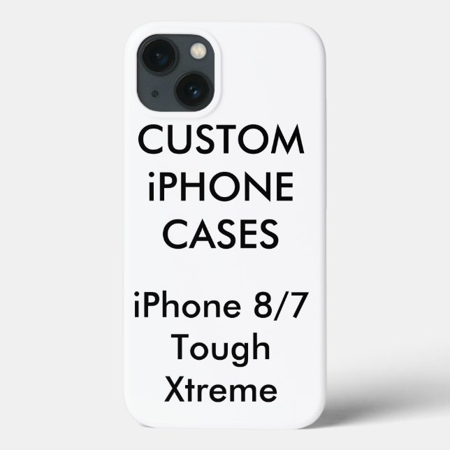 Custom Personalized iPhone 8 Tough Protective Case (Back)