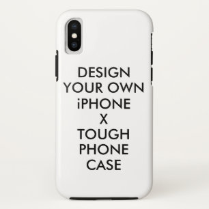 Custom Personalized iPhone X Tough Phone Case