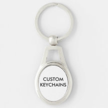 Custom Personalized Keychain Blank Template
