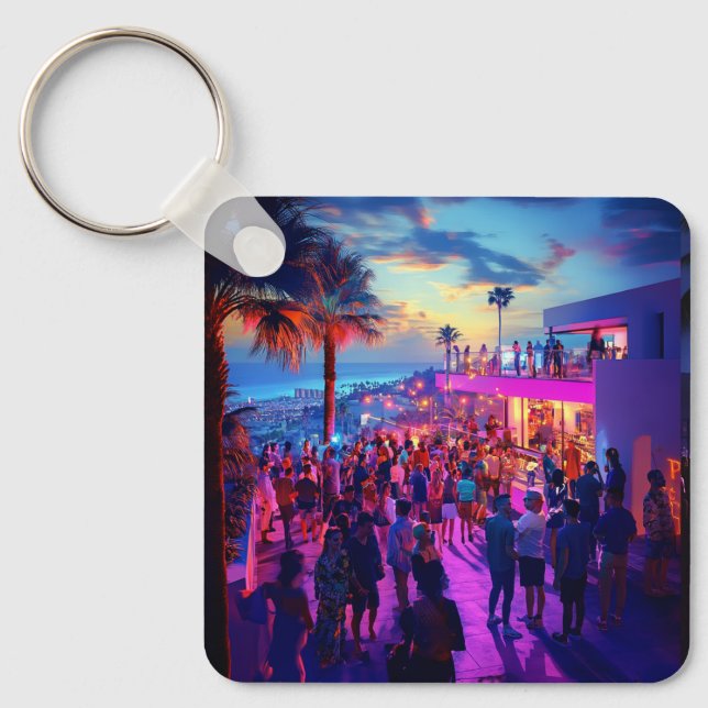 Custom Personalized keychain for her Add Your Own  (Front)