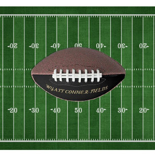 Custom personalized kids' football 2 Style Options