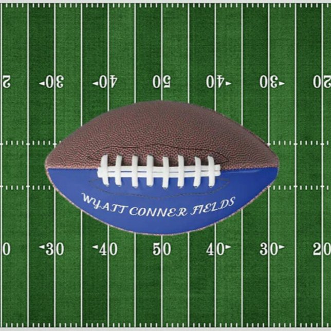 Custom personalized kids' football 2 Style Options (1 panel design)