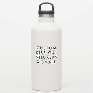 Custom Personalized KISS CUT STICKERS 3x3" X SMALL