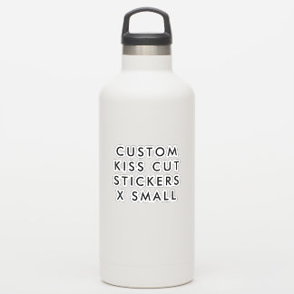 Custom Personalized KISS CUT STICKERS 3x3" X SMALL