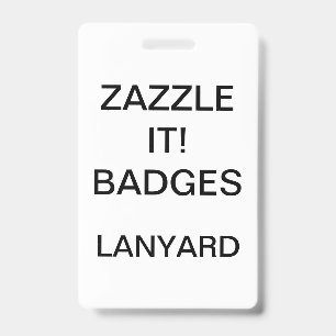 Custom Personalized LANYARD BADGE