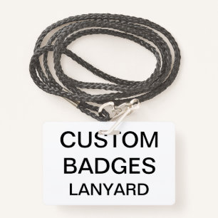 Custom Personalized LANYARD BADGE