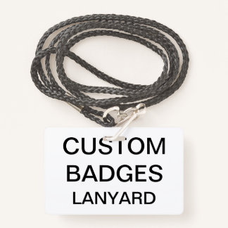 Custom Personalized LANYARD BADGE