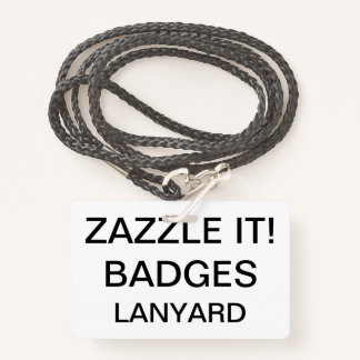 Custom Personalized LANYARD BADGE