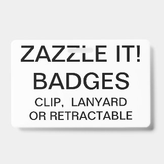 Custom Personalized LANYARD BADGE Template