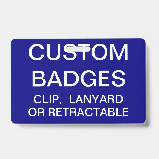 Custom Personalized LANYARD BADGE Template